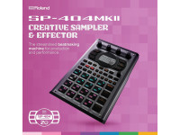 <b>DELUXE PACK Roland SP-404 MKII SAMPLER com BOLSA ROLAND CB-404</b> <b>DELUXE PACK Roland SP-404 MKII SAMPLER com BOLSA ROLAND CB-404</b>